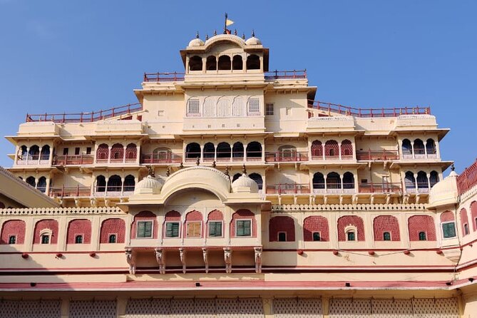 2-Day Private Jaipur City Sightseeing Tour with Three Forts - Day 2: Hawa Mahal photos, Jaigarh cannon views, and Nahargarh at golden hour-ish