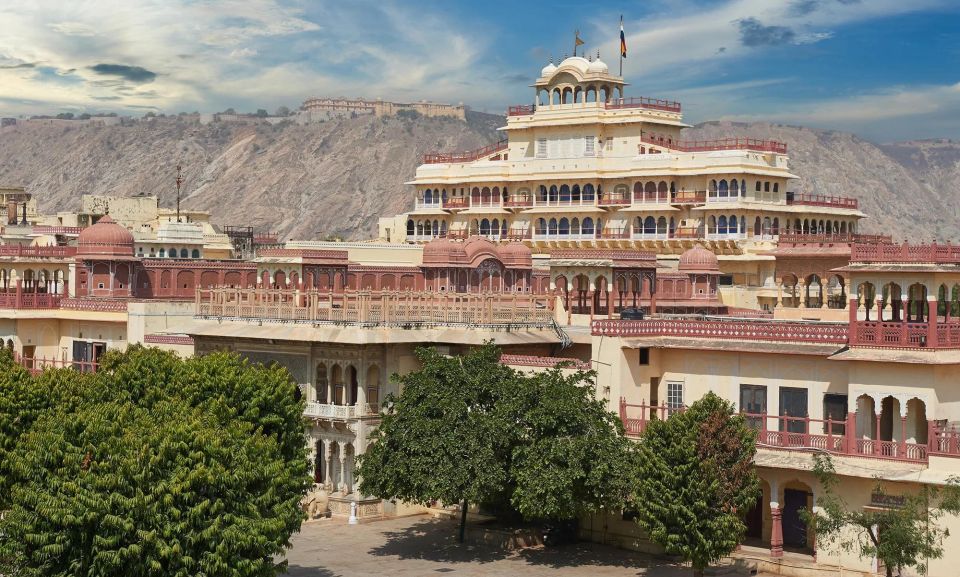 From Jaipur: Private Amber Fort, Jal Mahal and More Car Tour - Amber Fort: Red Sandstone, Marble Details, and Efficient Entry