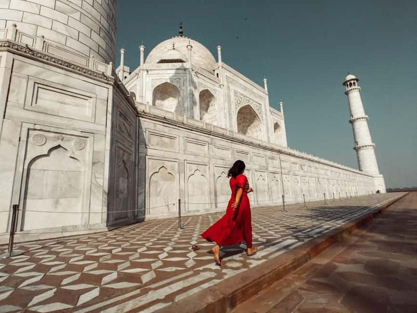 From Jaipur: Private Tajmahal Sunrise & Agra CityTour By Car - Skip-the-line entry and guided photos (not just sightseeing)