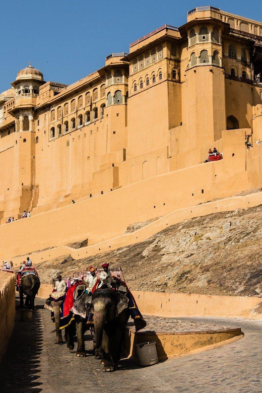 From New Delhi: Jaipur Guided City Tour with Hotel Pickup - City Palace: the royal home as a design mash-up