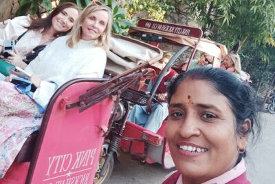 Guided Morning E-Rickshaw Ride with Food Tasting at Jaipur - Raj Mandir Cinema: a fancy landmark right at the start
