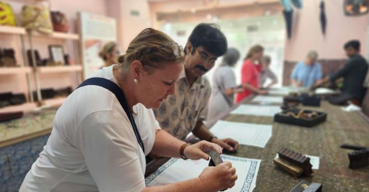 Jaipur: Block Printing Workshop In the Heart of City Center - Key points to know before you go