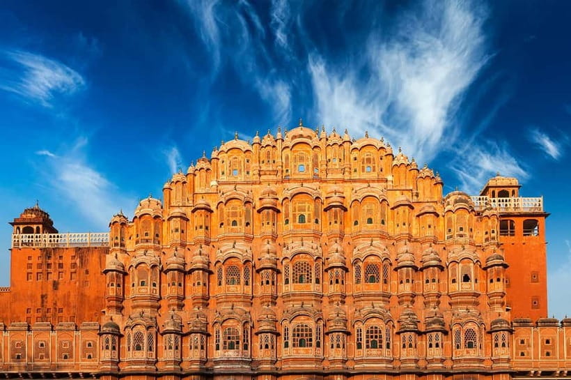 Jaipur City Tour Elephant Ride with Guide - Jal Mahal and Gaitor Ki Chhatriyan: photos with calm in between