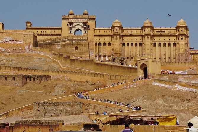 Jaipur Full Day City Tour visit Hawa Mahal, Amber Fort & City Palace - A Tight 9-Hour Run Through Jaipur’s Best-Known Sights