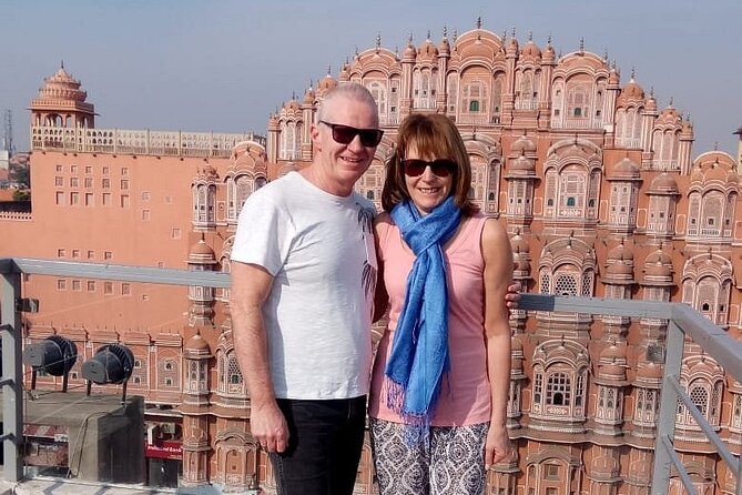 Jaipur Half-Day Tour with Flower Market and Block Printing - Hawa Mahal: the Palace of Breeze as a quick photo-and-story start