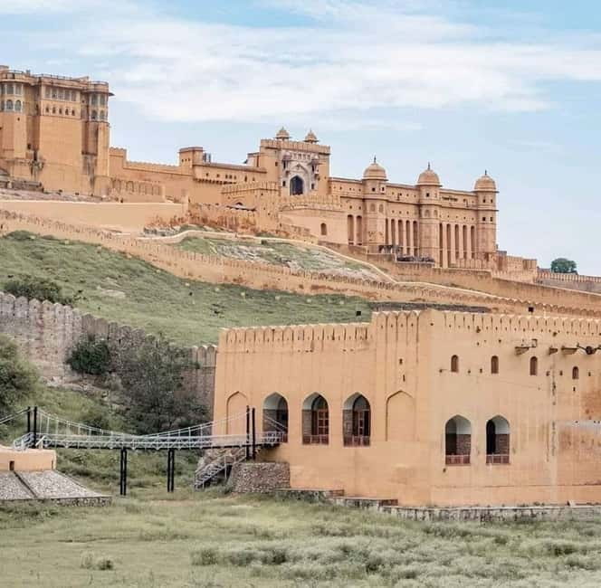 Jaipur: Half or Full-Day Sightseeing Tour with Flower Market - Amber Fort: the royal storytelling stop you’ll actually remember