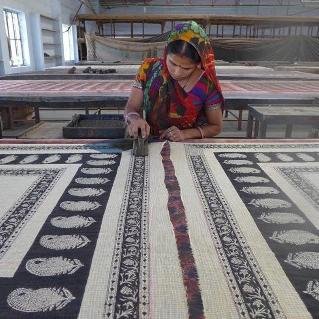 Jaipur: local workshop tour (Handblock printing) - The workshop to showroom flow (and how to handle it)