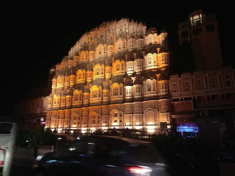 Jaipur: Night Tour of Amer & pink city by an open air jeep - Price and value: what you get for about $38