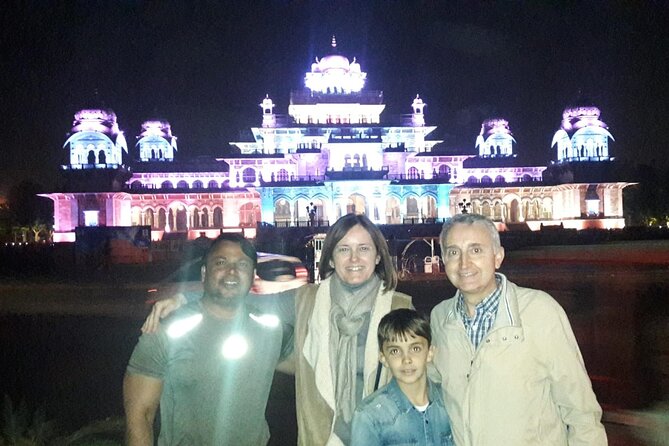 Jaipur Night Tour with Scenic Sunset at Monkey Temple - Birla Mandir Temple: a serene start in white marble (Stop 1)