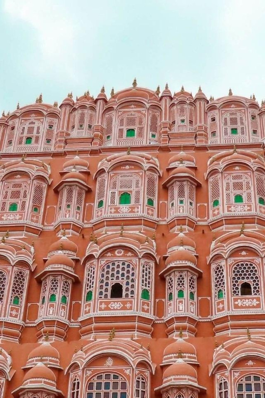 Jaipur Tour ( Pink City ) by Car From Delhi - All Inclusive - Hawa Mahal: The Palace of Winds and Its Latticework
