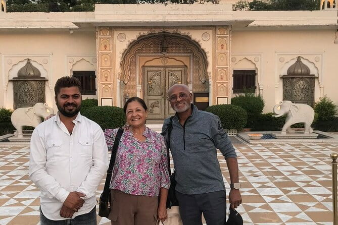 Jaipur Tour with Monkey Temple and Block Print Experience - Jal Mahal by the water and Panna Meena ka Kund stepwell
