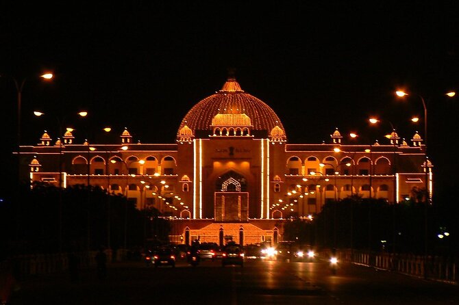 Magical Jaipur Night Tour Including Patrika Gate - Raj Mandir Cinema: iconic façade, outside viewing only