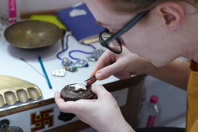 Meenakari Enamelling Experience on Silver Jewellery in Jaipur - A private Meenakari studio lesson with Jaswant Meenakar