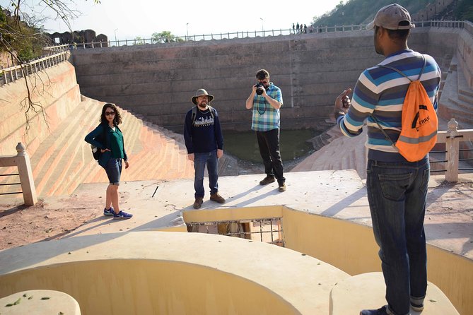 Nahargarh Water Walk - Guided 2-Hour Heritage Tour in Jaipur - The 1 km water walk: stepwells, channels, aqueducts, reservoirs