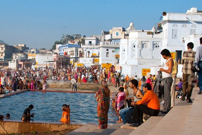 Private Day Trip to Pushkar From Jaipur - Entering Pushkar’s Brahma Temple: the one temple with a famous legend