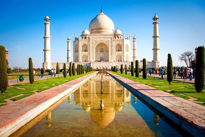 Taj Mahal Agra Fort Fatehpur Sikri Day Trip from Jaipur - Mehtab Bagh: the river view stop that makes Taj photos feel less repetitive